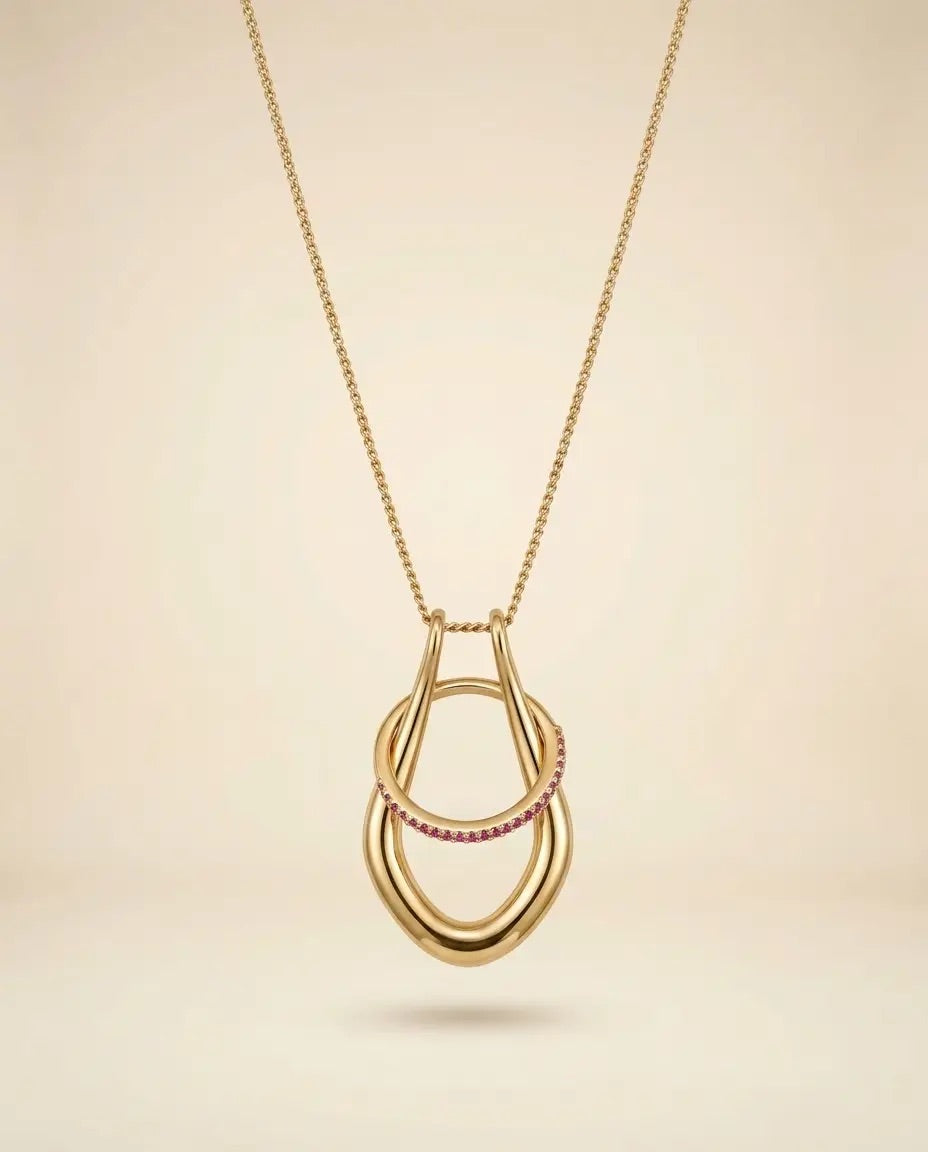Collar Guarda Anillos - Dorado