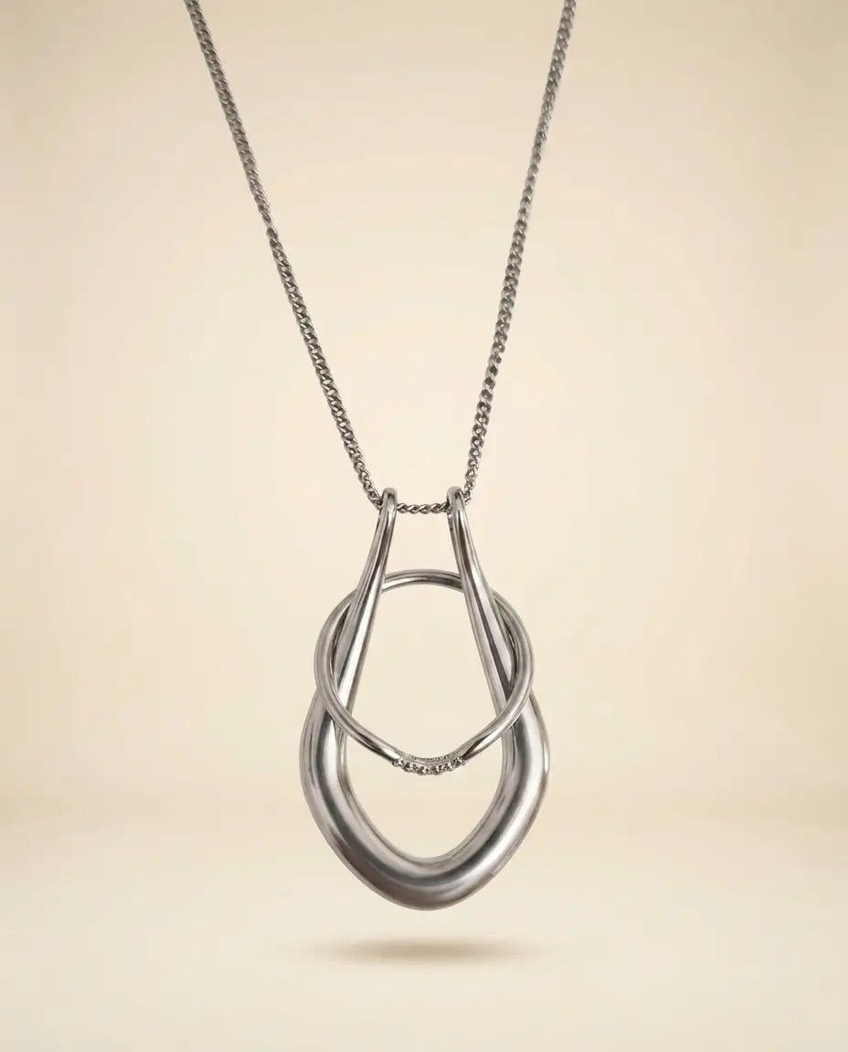 Collar Origin + Pendientes - Plateado