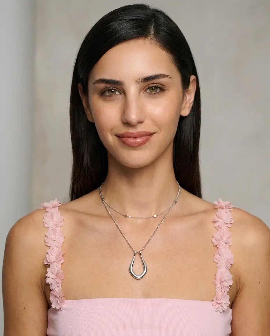 Collar Origin + Collar Cube - Plateado